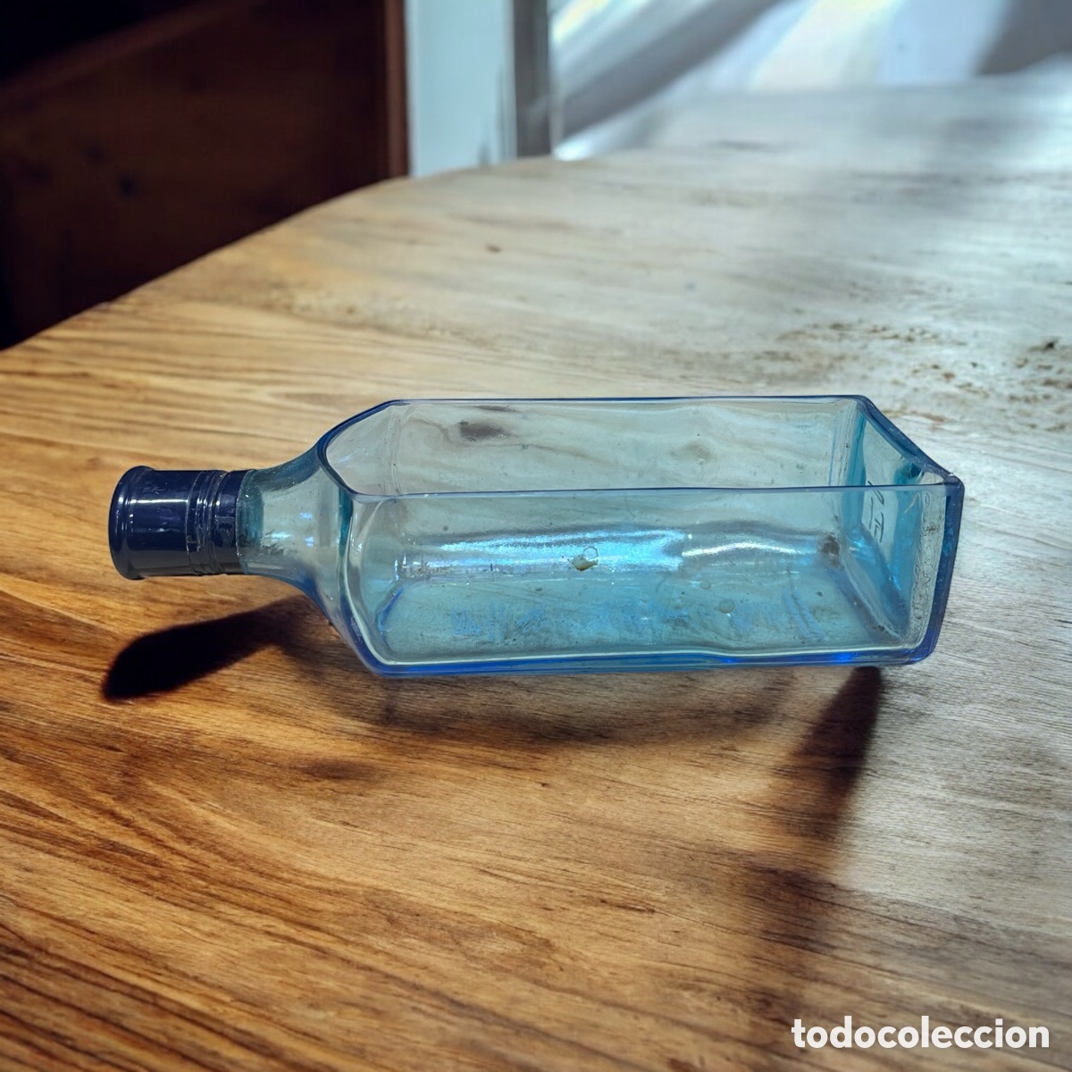 Vintage: Maceta para suculentas hecha con botella - Foto 2