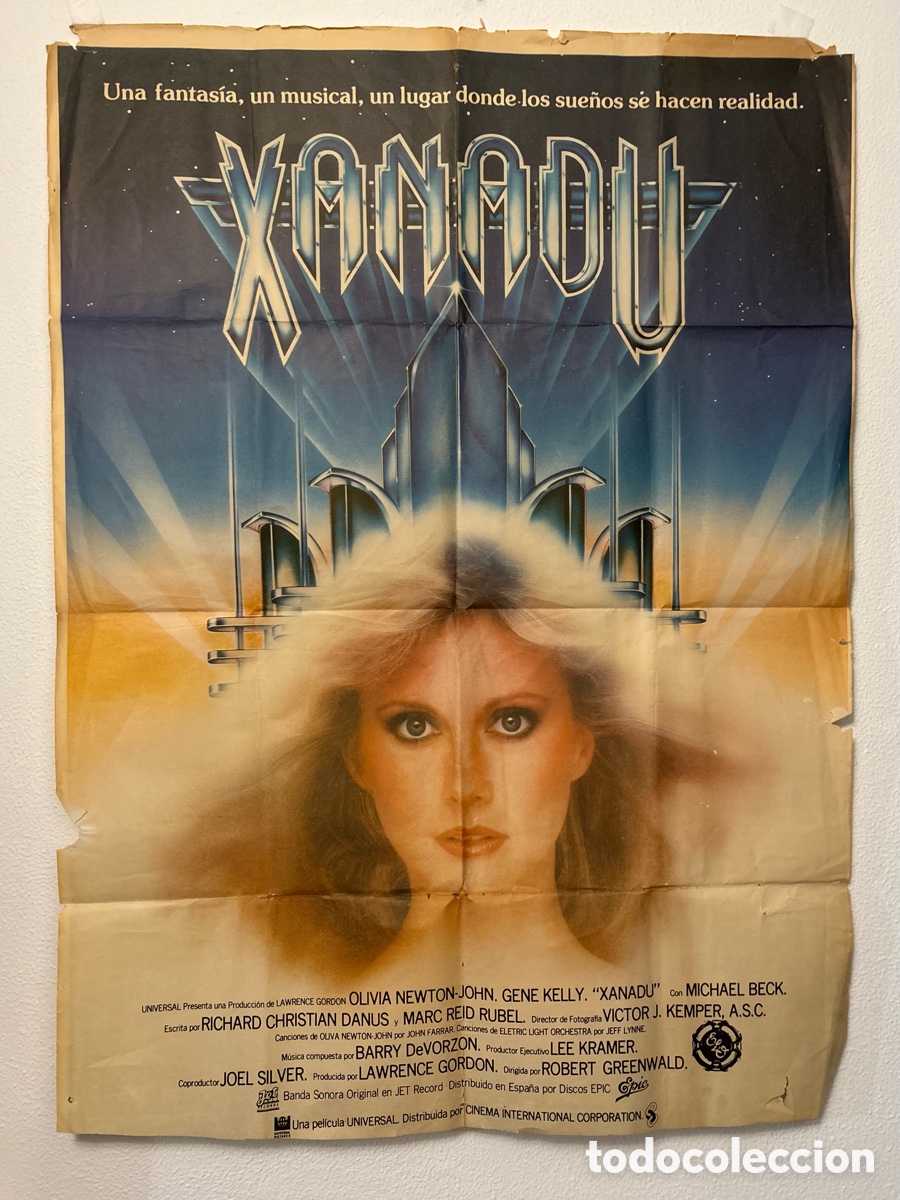 Vintage: Poster pelicula Xanadu - Foto 1
