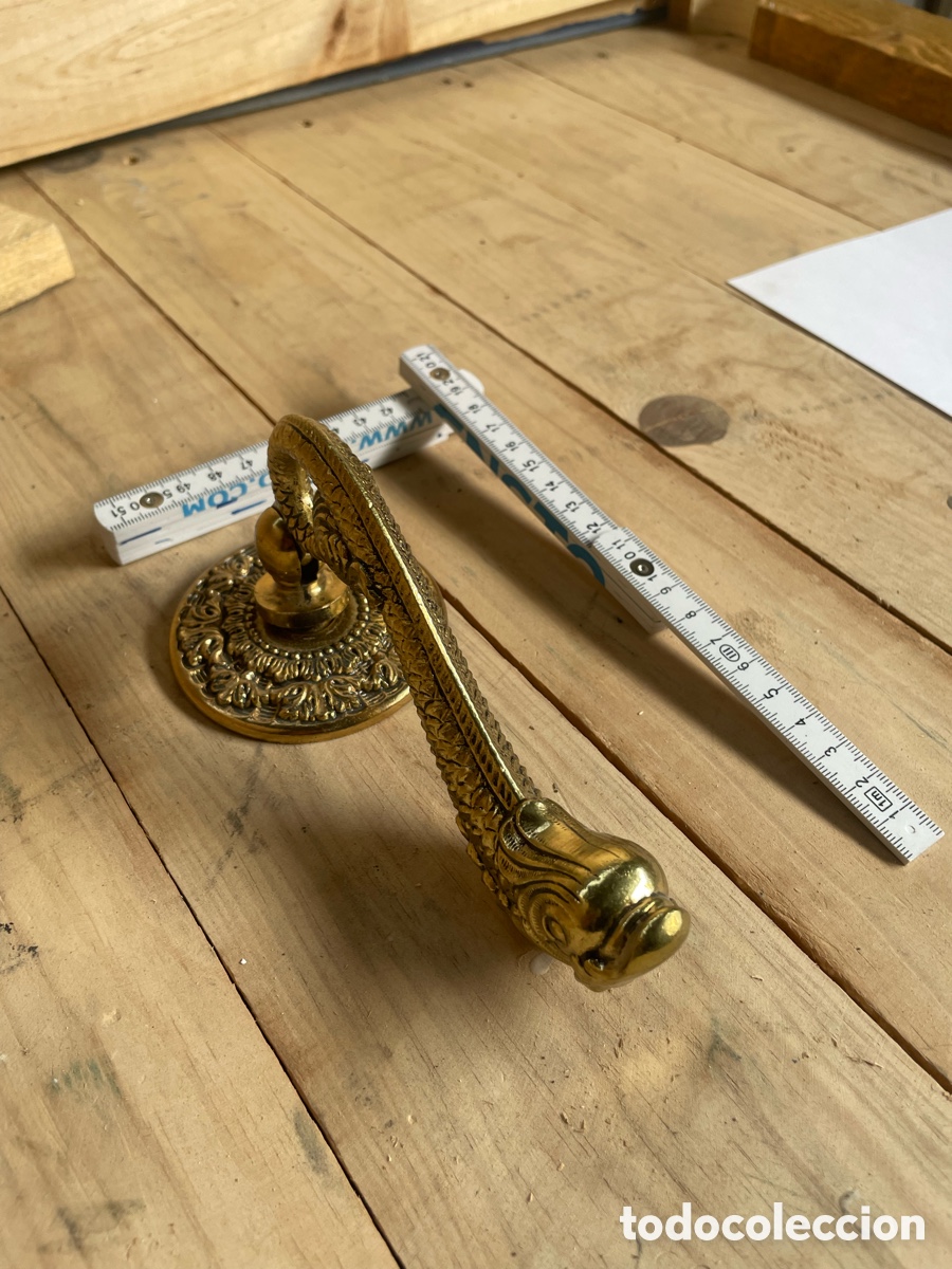 Vintage: Picaporte en forma de pez - Foto 3
