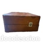 Vintage: Malet&iacute;n Vintage de Cuero Marr&oacute;n - Foto 2