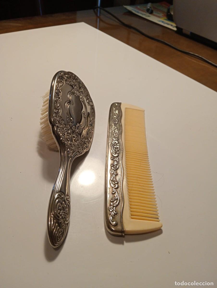 Vintage: Conjunto de Peine y Cepillo Vintage. - Foto 1