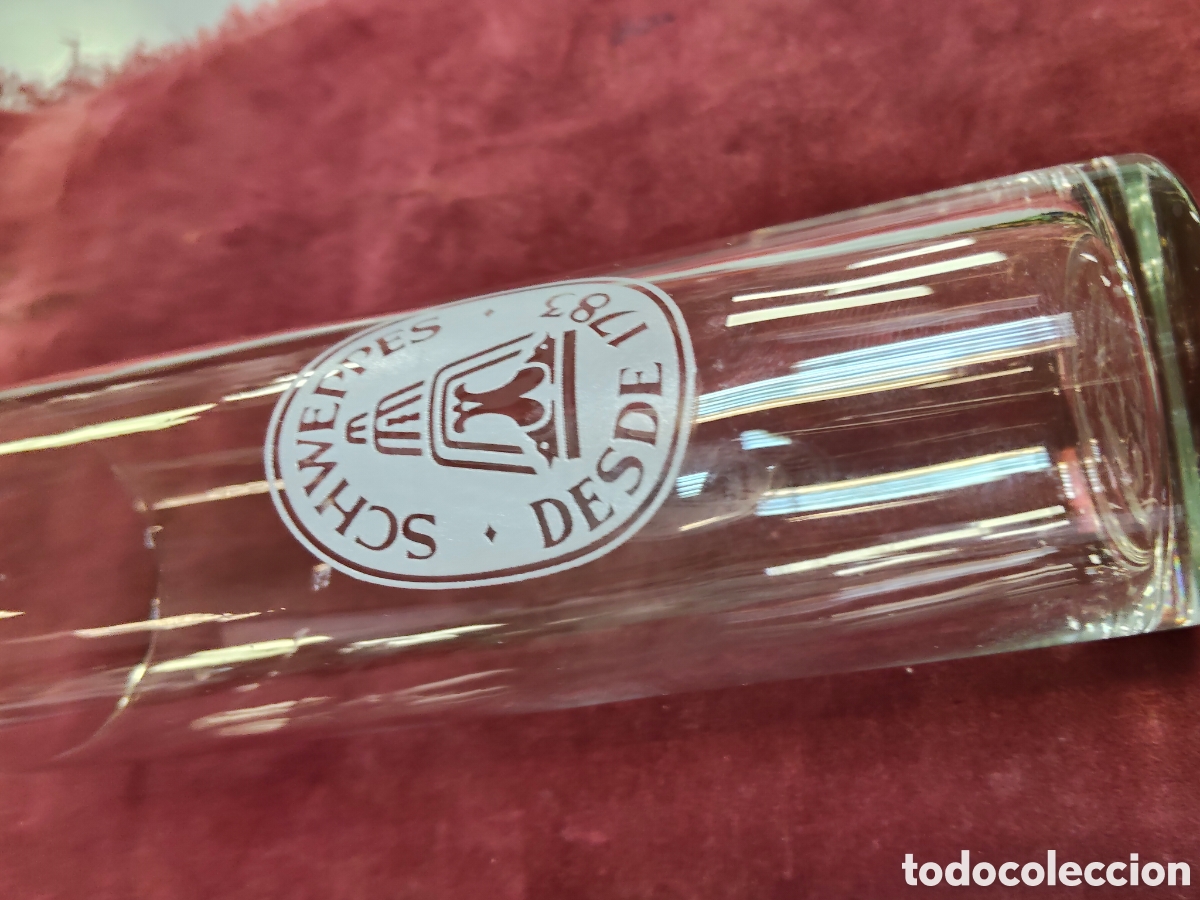 Vintage: Antiguo vaso SCHWEPPES 1783 - Foto 2
