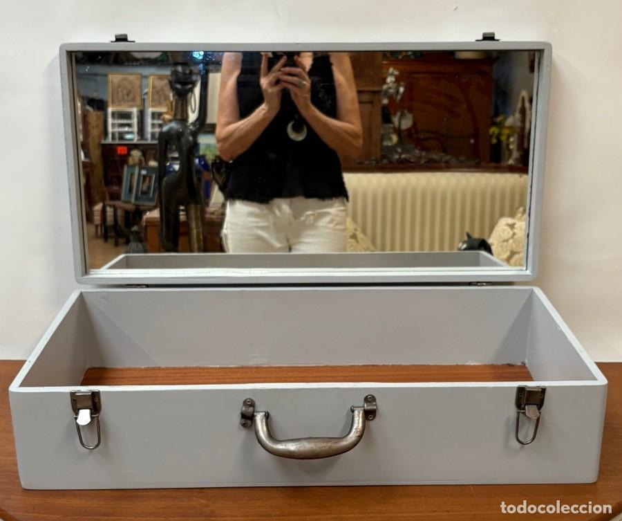 Vintage: Maleta de Madera A&ntilde;os 60 - Foto 3