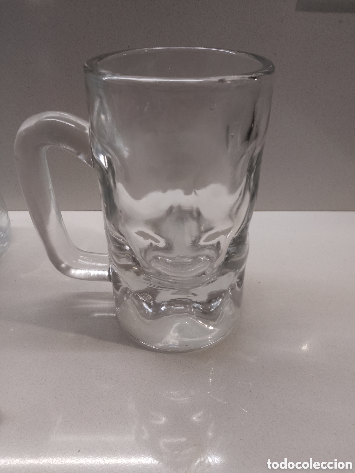 Vintage: Jarra de cerveza de cristal - Foto 2