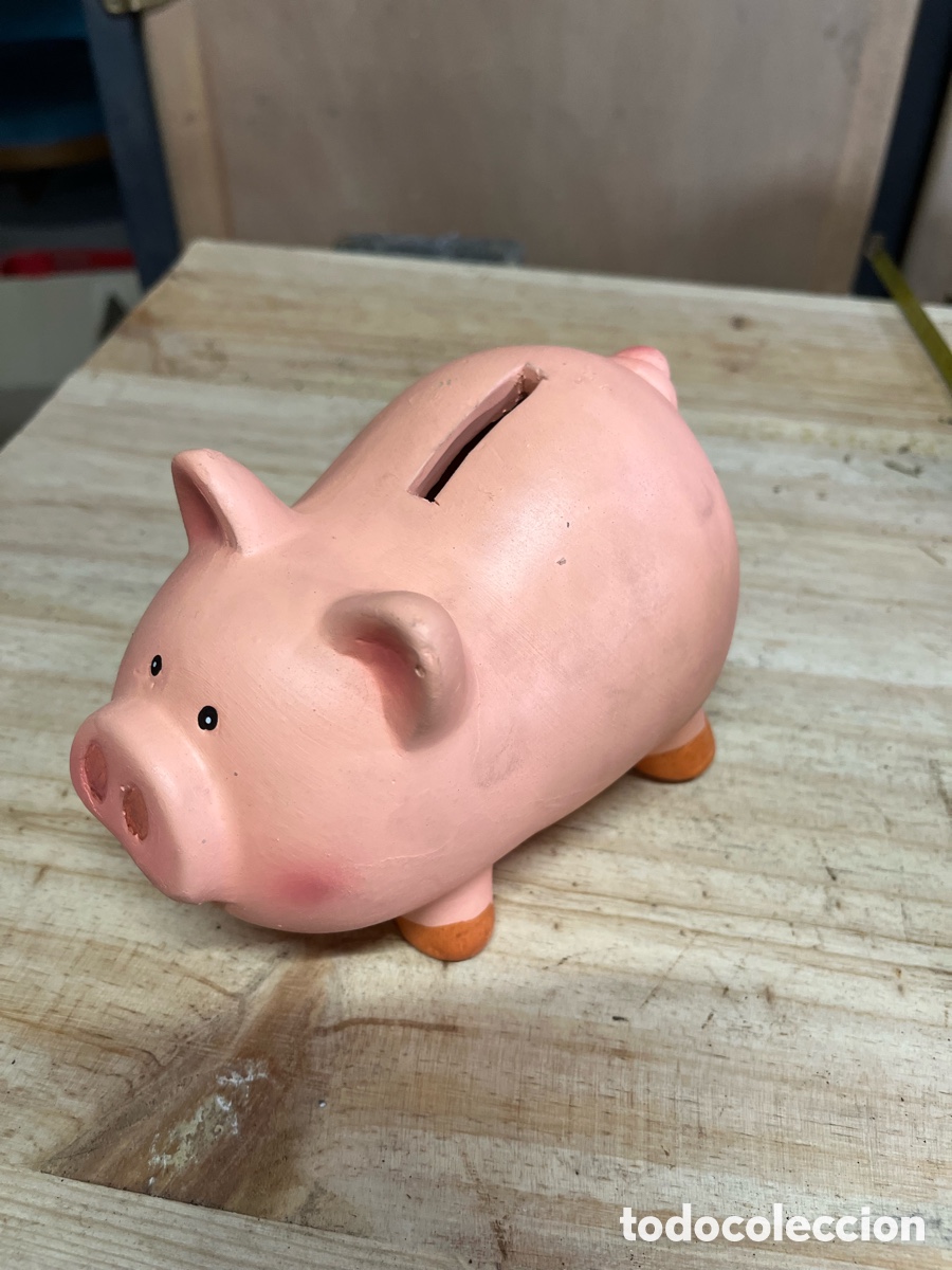 Vintage: Hucha cerdito de cer&aacute;mica - Foto 2