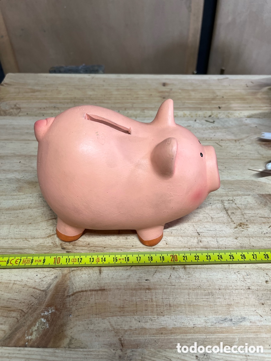 Vintage: Hucha cerdito de cer&aacute;mica - Foto 4