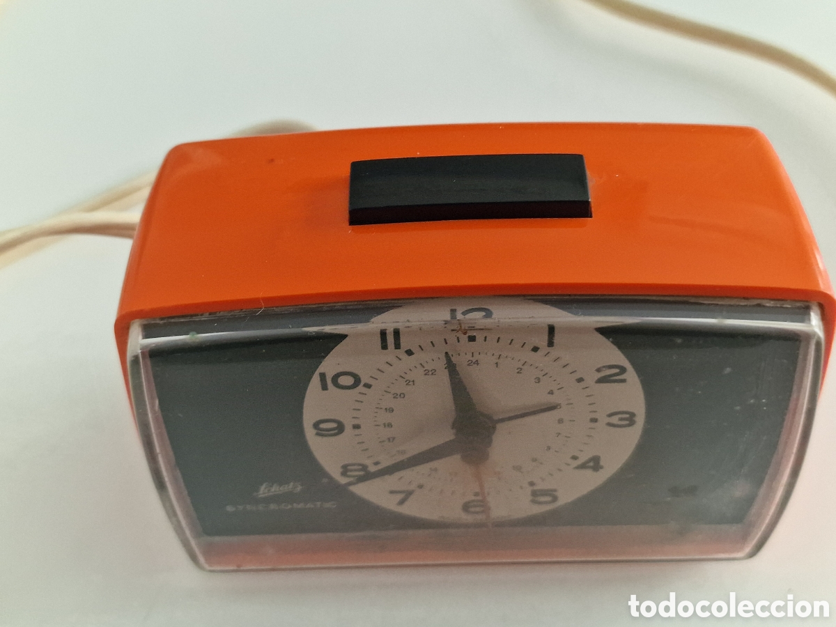 Vintage: Reloj Schatz Syncromatic Naranja - Foto 5
