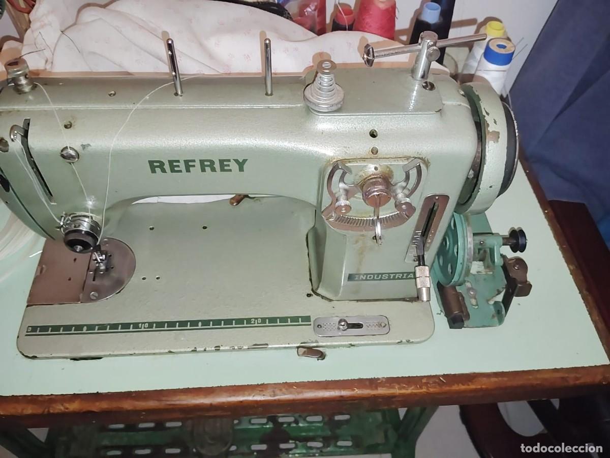 Vintage: Maquina de coser REFREY industrial - Foto 1
