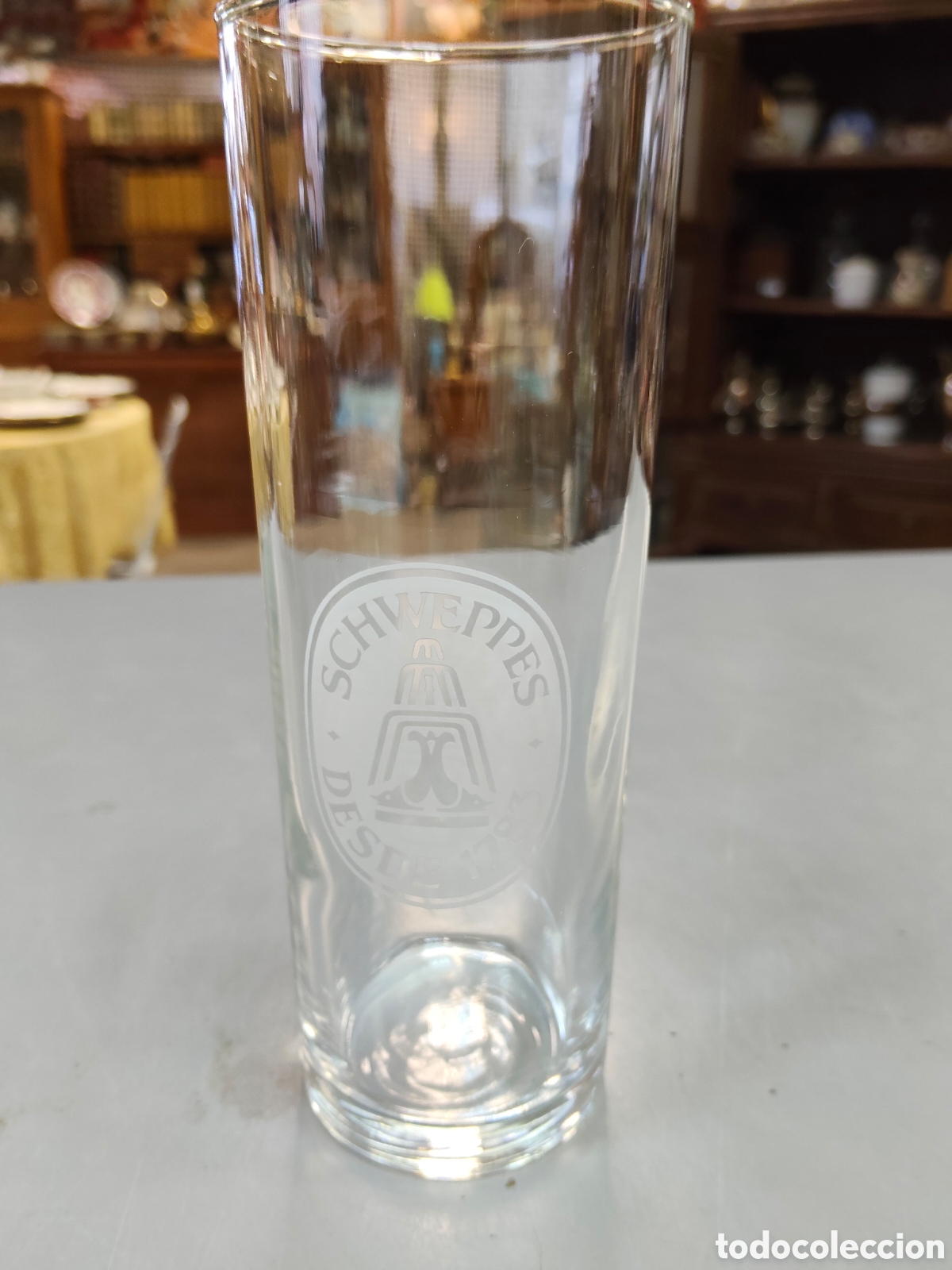 Vintage: Antiguo vaso SCHWEPPES 1783 - Foto 3