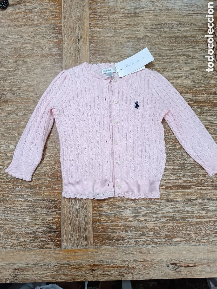 Vintage: Rebeca beb&eacute; rosada Ralph Lauren talla 18 meses