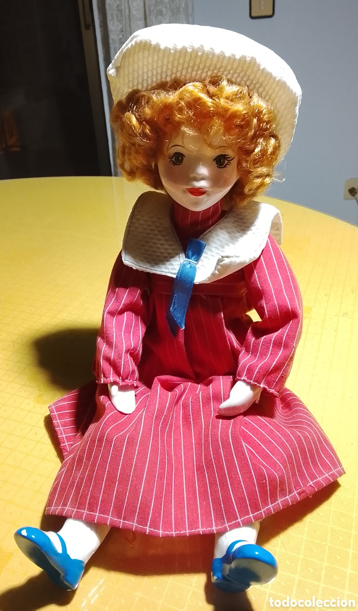 Vintage: Mu&ntilde;eca de cer&aacute;mica a&ntilde;os 50-70??.