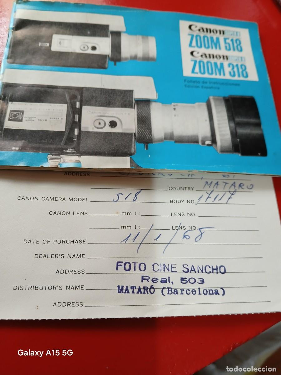 Vintage: FILMADORA CANON super 8 - Foto 6