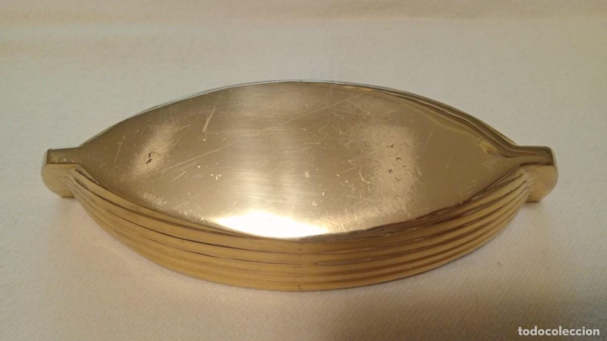 Vintage: BARCA DECORATIVA EN BRONCE - Foto 4