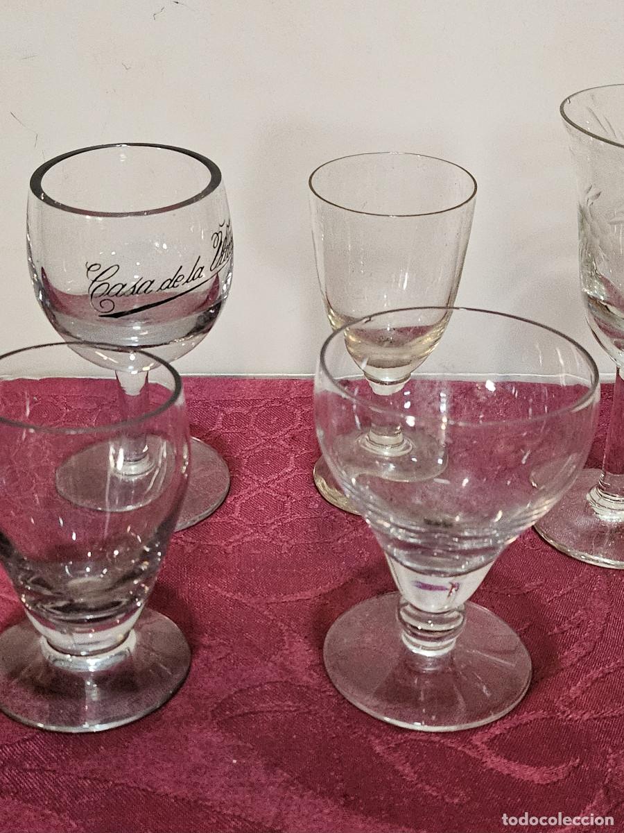 Vintage: lote de copas de cristal - Foto 2