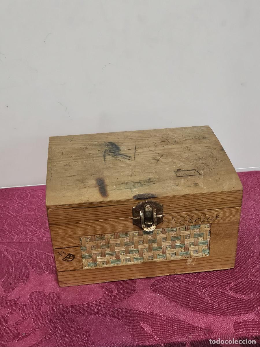 Vintage: caja d emadera vintage - Foto 1