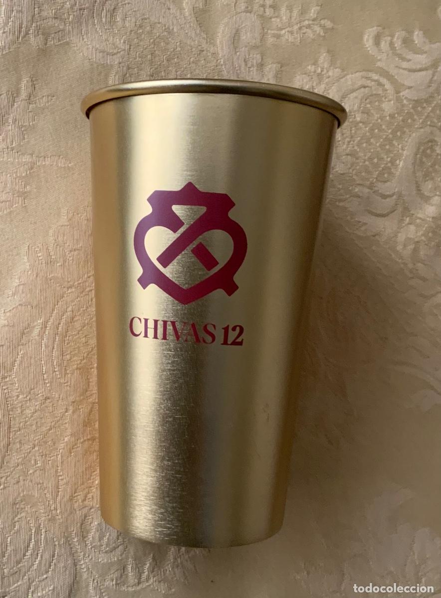 Vintage: VASO ALUMINIO CHIVAS 12 - Foto 1