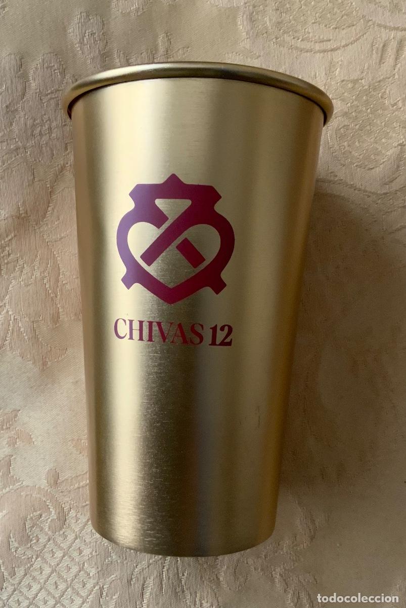 Vintage: VASO ALUMINIO CHIVAS 12 - Foto 5