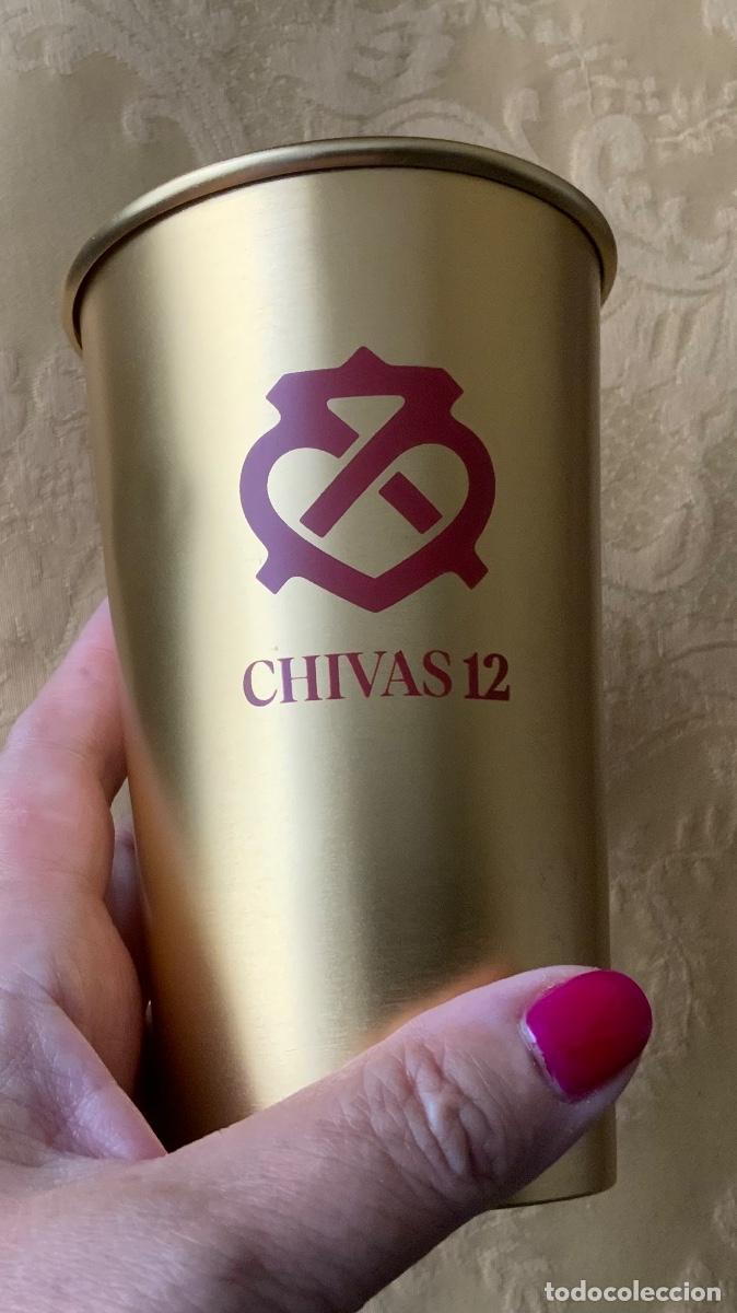 Vintage: VASO ALUMINIO CHIVAS 12 - Foto 6