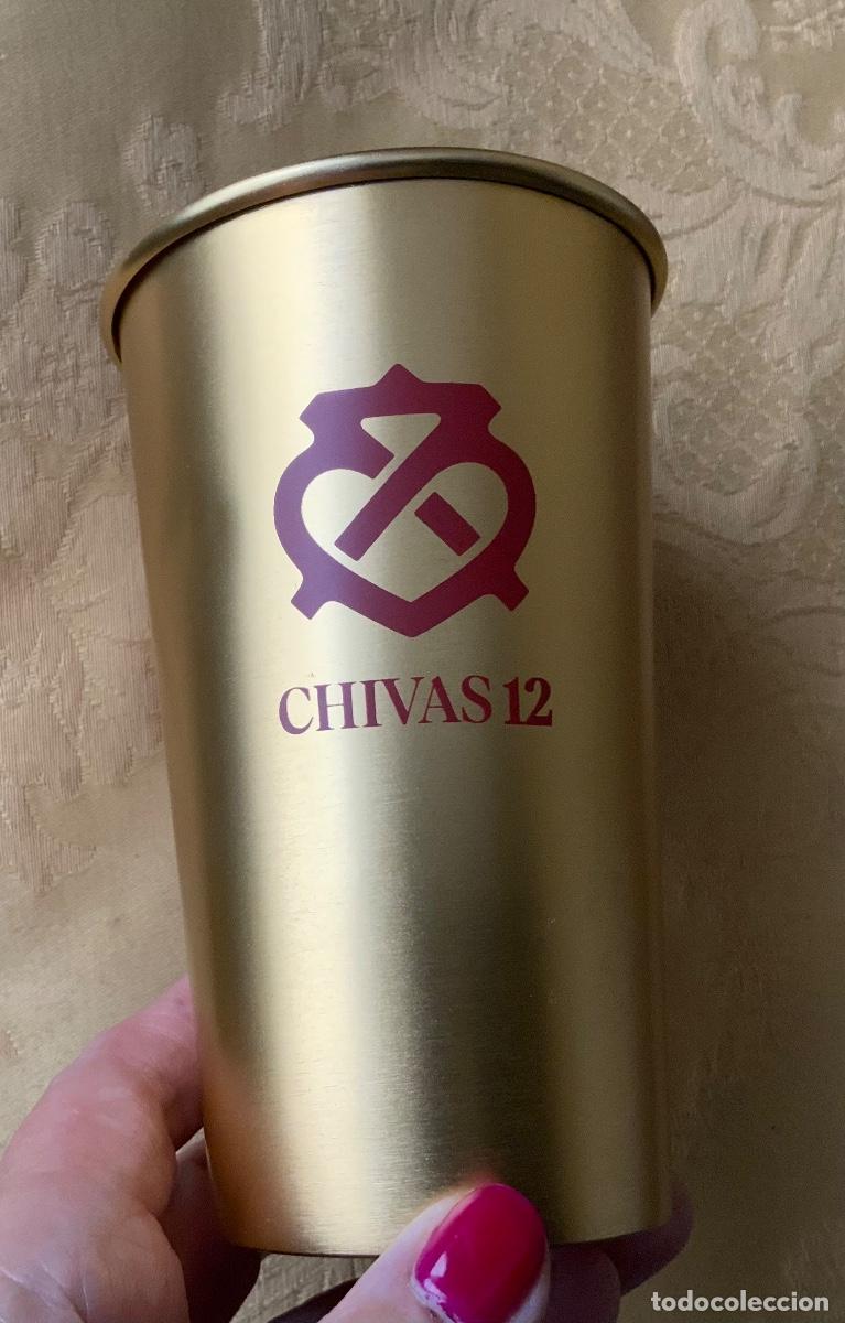 Vintage: VASO ALUMINIO CHIVAS 12 - Foto 7