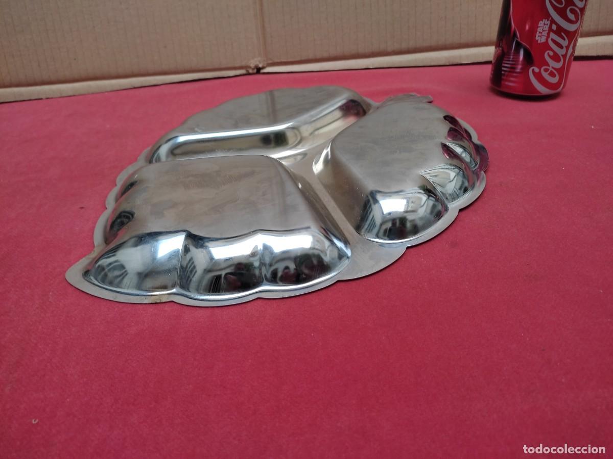 Vintage: bandeja de metal con 3 senos - Foto 7
