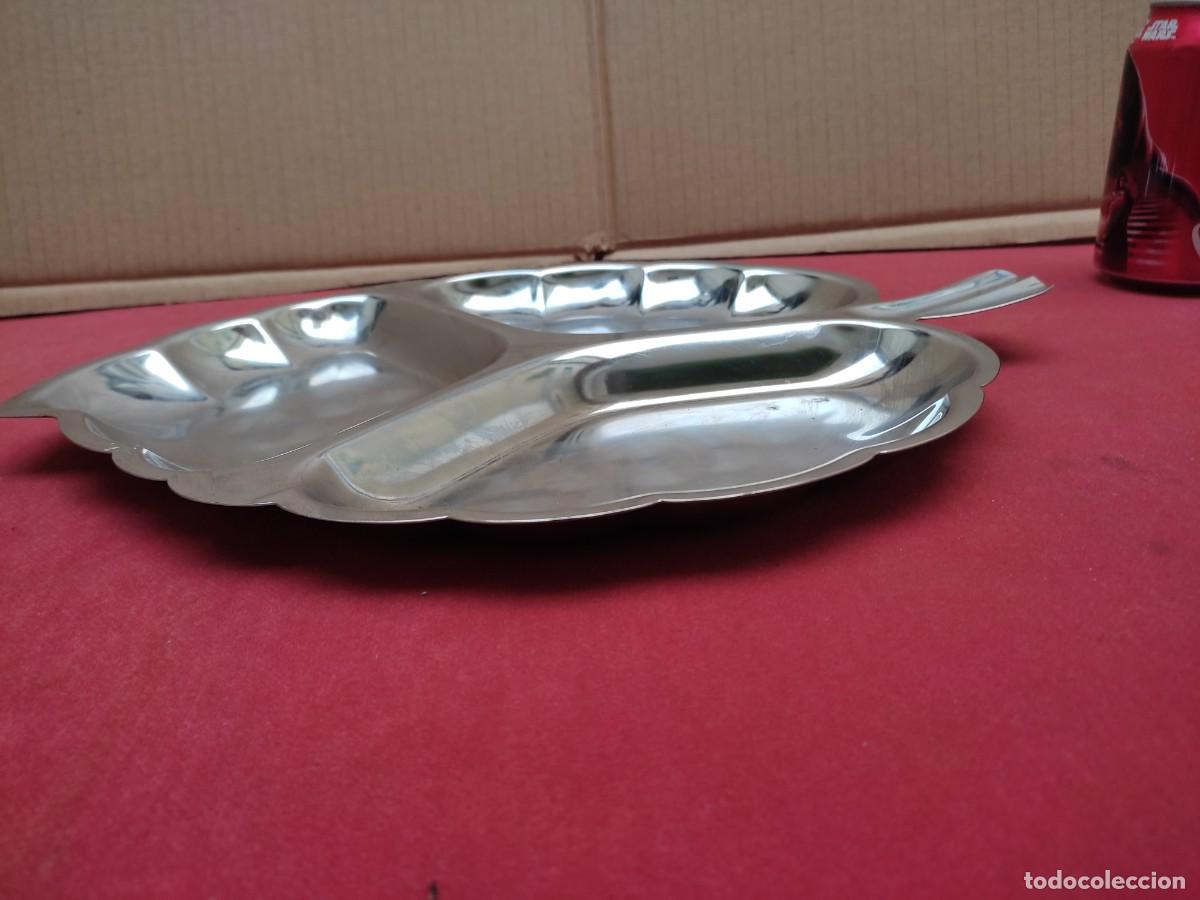 Vintage: bandeja de metal con 3 senos - Foto 12