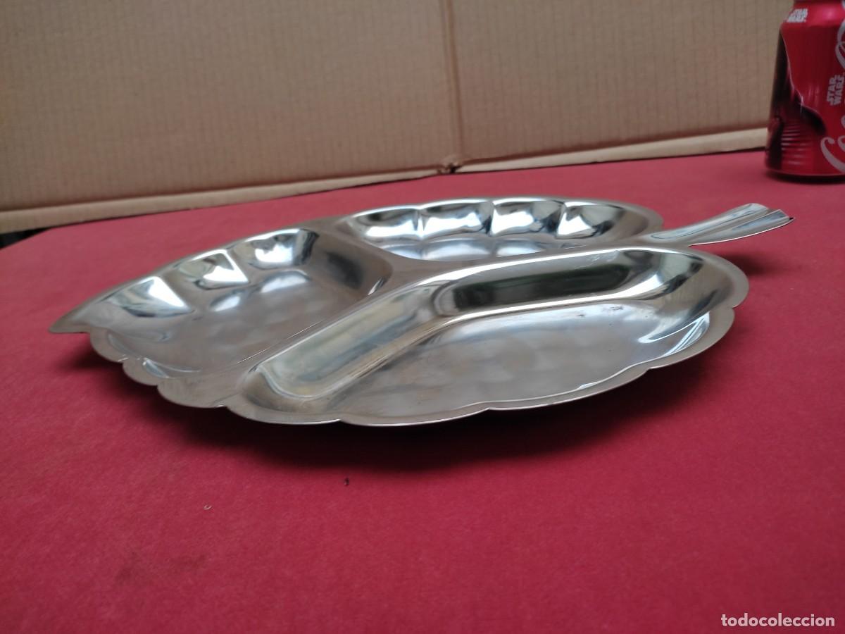 Vintage: bandeja de metal con 3 senos - Foto 13