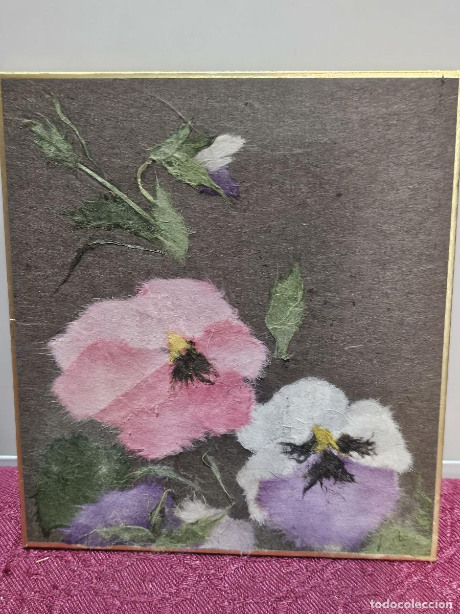 Vintage: 2 minis cuadro en pinturas - Foto 2