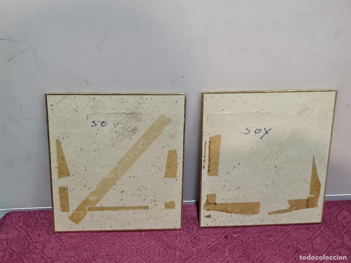 Vintage: 2 minis cuadro en pinturas - Foto 4