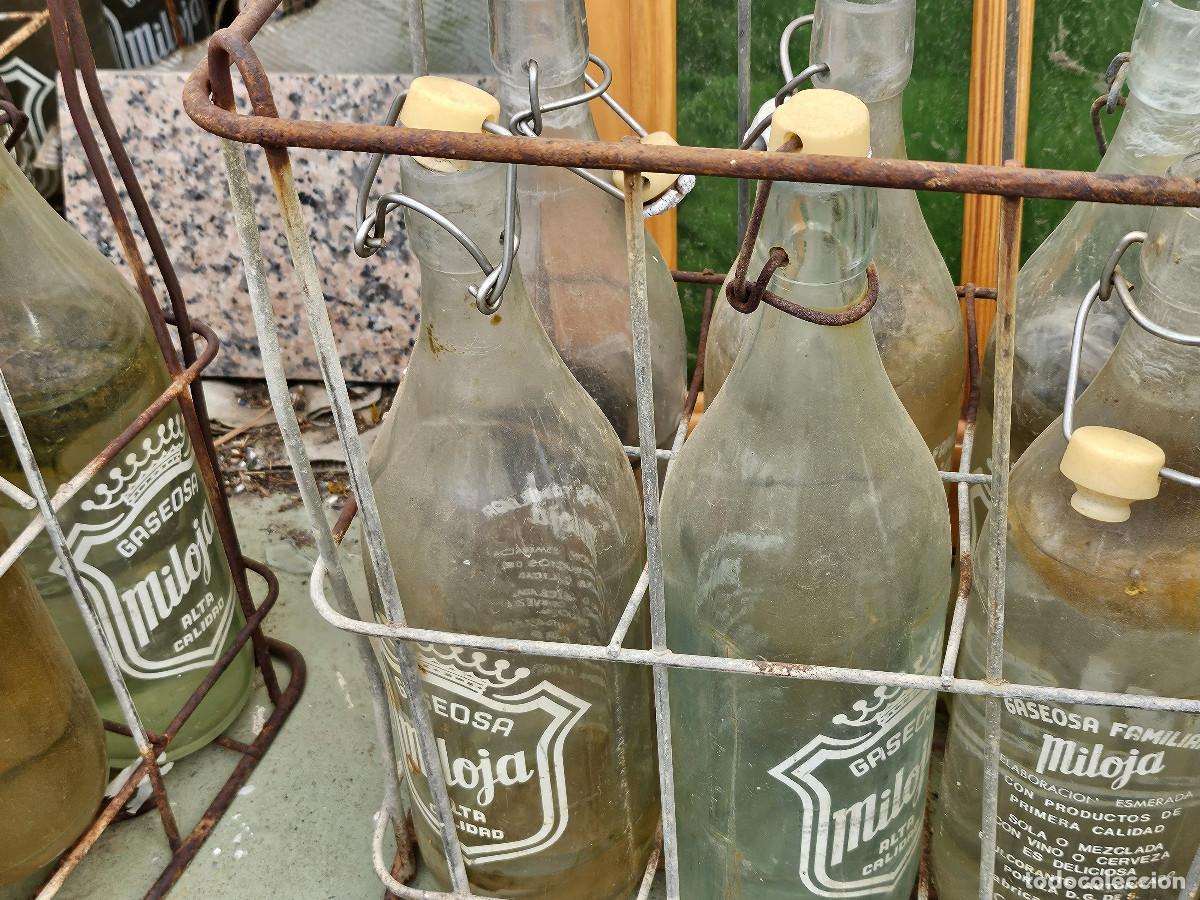 Vintage: caja con 10 botella de gaseosa - Foto 2