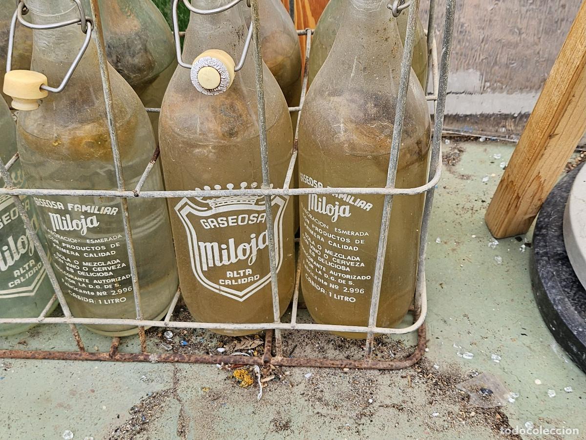 Vintage: caja con 10 botella de gaseosa - Foto 3