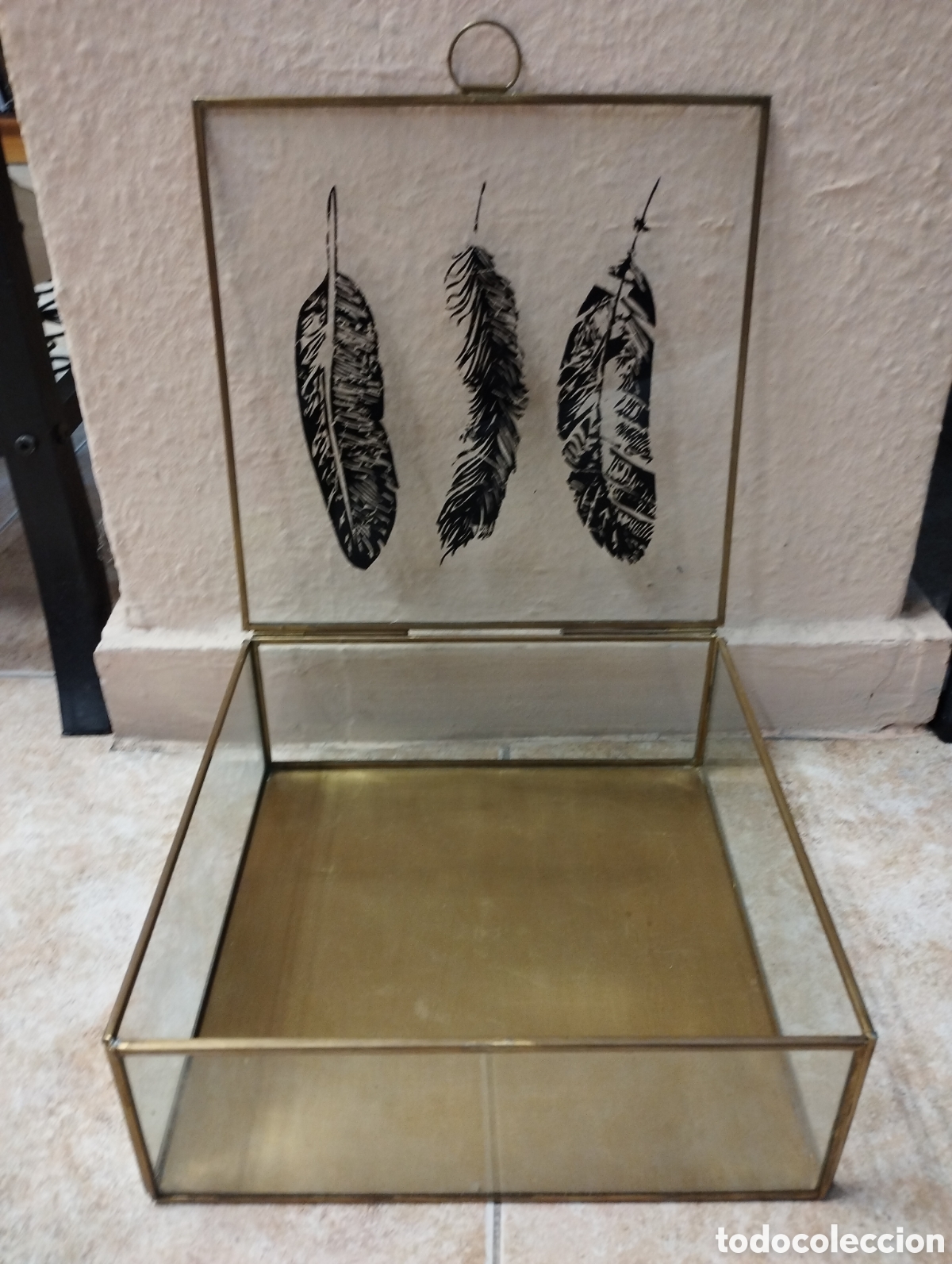 Vintage: Joyero vintage de plumas - Foto 2