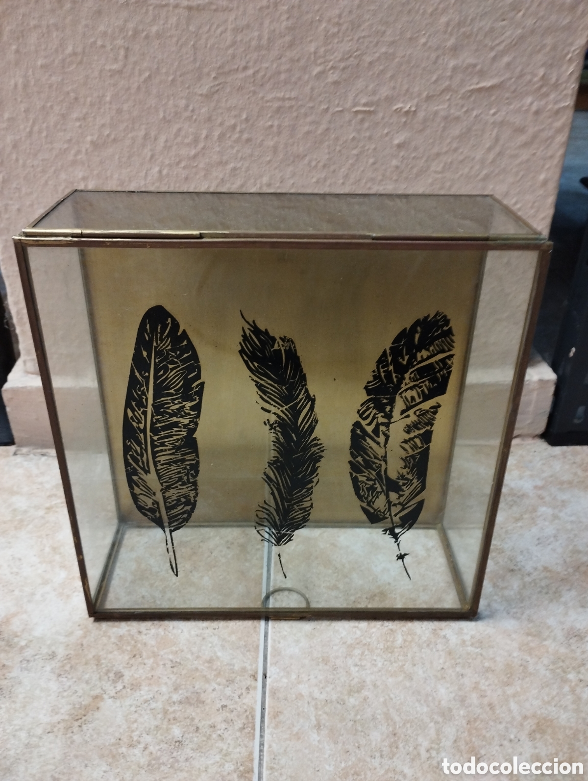 Vintage: Joyero vintage de plumas - Foto 3