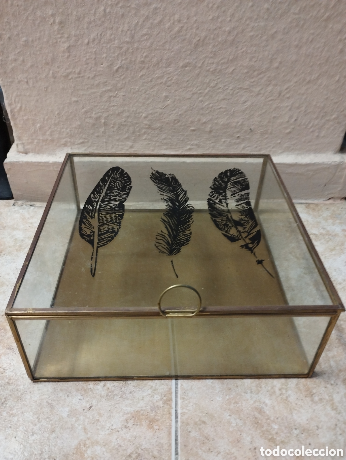 Vintage: Joyero vintage de plumas - Foto 1