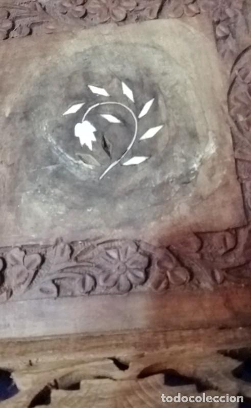 Vintage: bandeja centro de mesa de madera - Foto 5