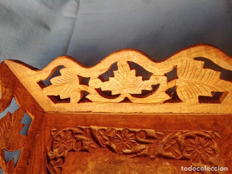 Vintage: bandeja centro de mesa de madera - Foto 8