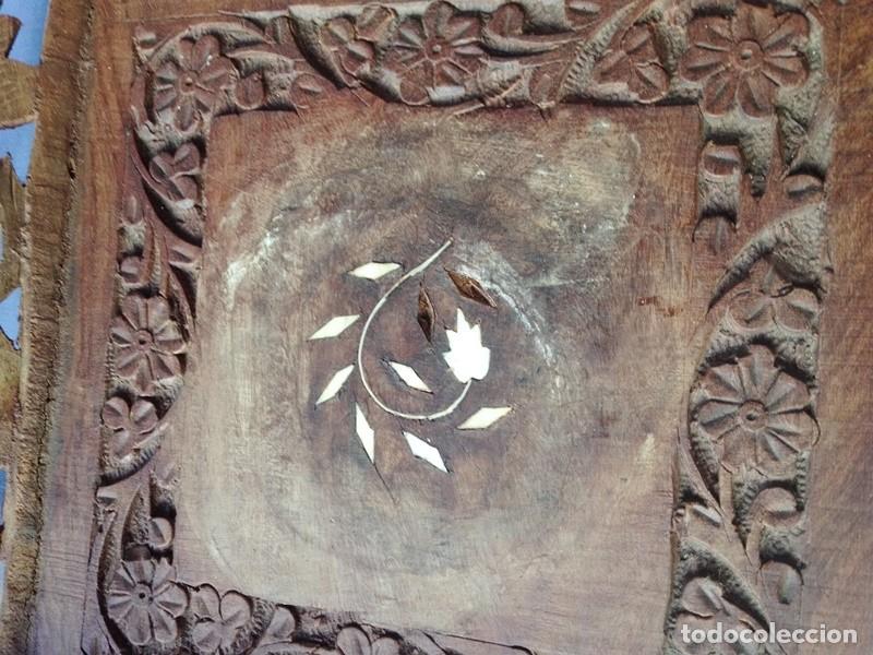 Vintage: bandeja centro de mesa de madera - Foto 9