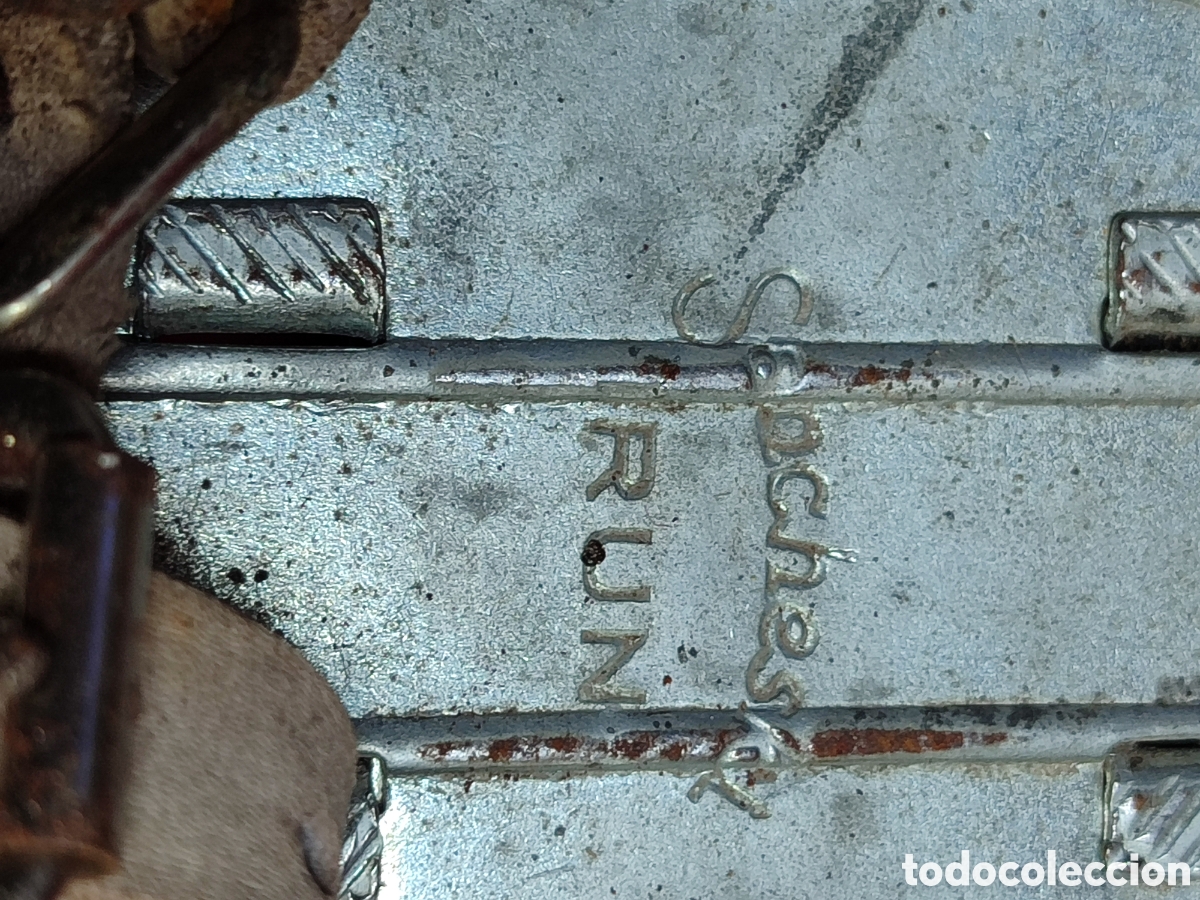 Vintage: Patines de metal, ruedas de hierro - Foto 4