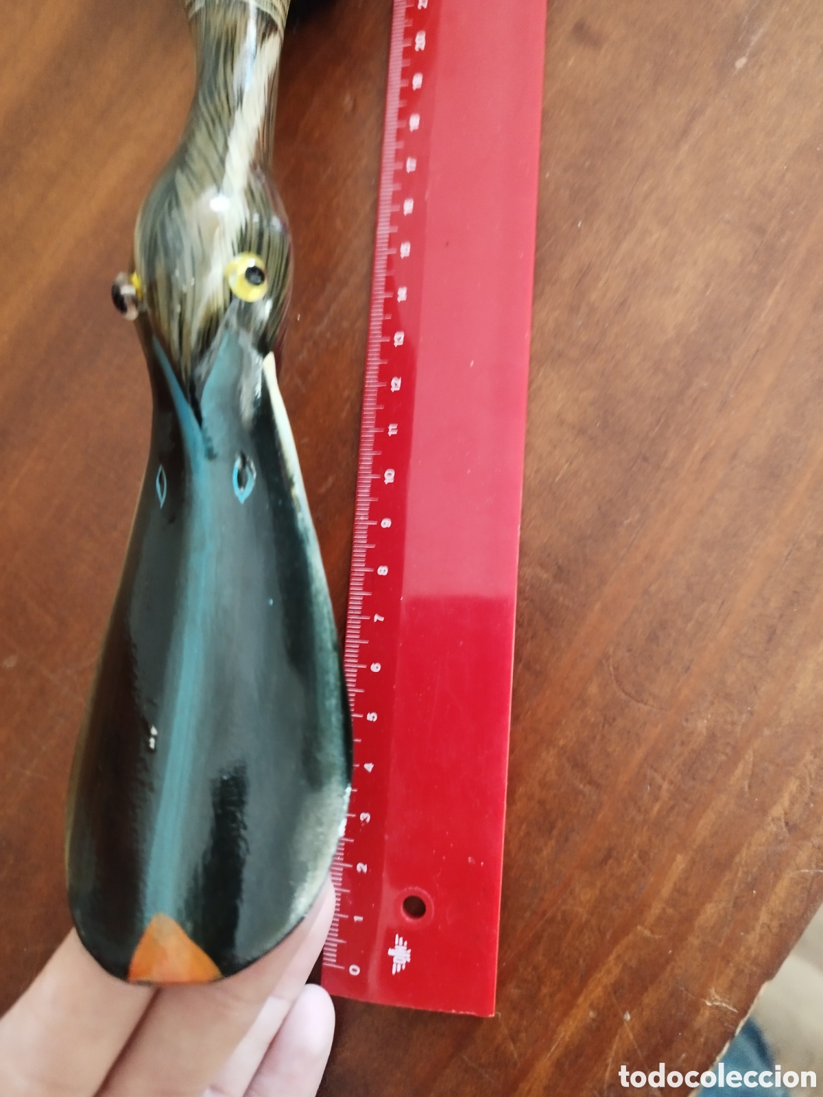 Vintage: Cepillo calzador madera pato - Foto 3