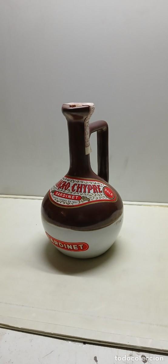 Vintage: botella de licor Bardinet Cura&ccedil;ao. - Foto 1