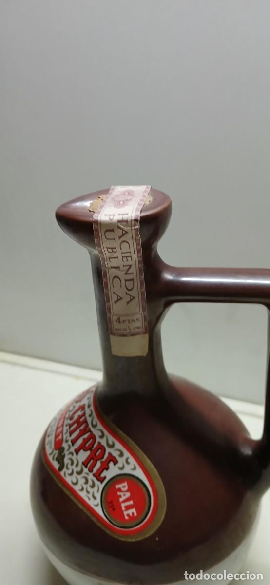 Vintage: botella de licor Bardinet Cura&ccedil;ao. - Foto 2
