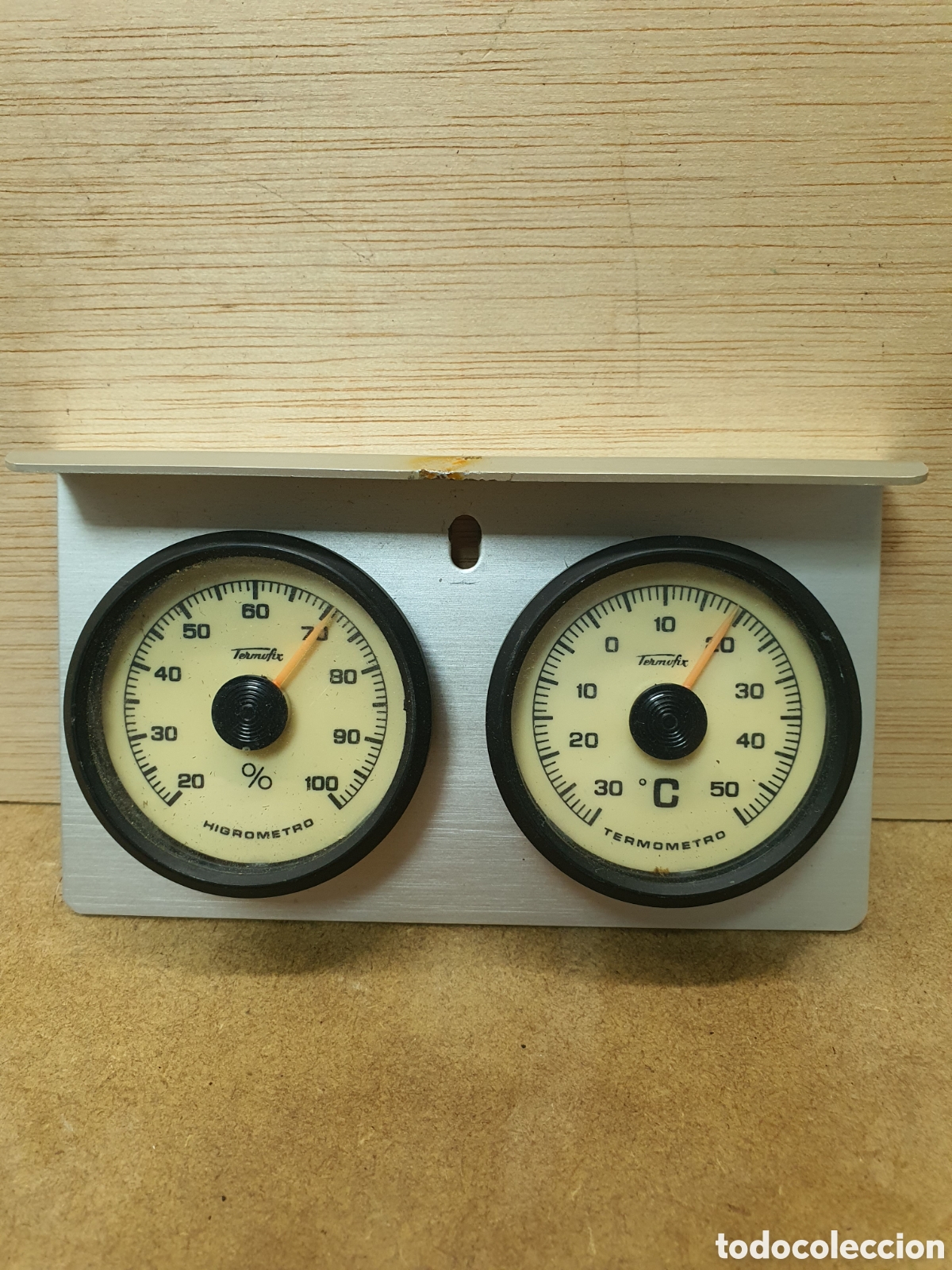 Vintage: Termometro termofix doble - Foto 1