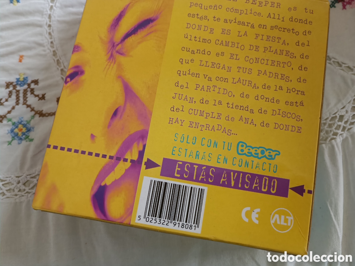 Vintage: Beeper mensatel nuevo - Foto 2