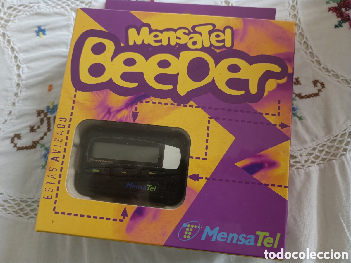 Vintage: Beeper mensatel nuevo - Foto 1