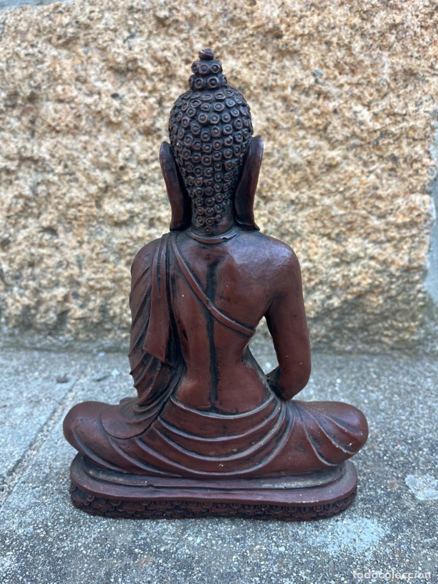 Vintage: Figura de Buda sentado, en buen estado. - Foto 4