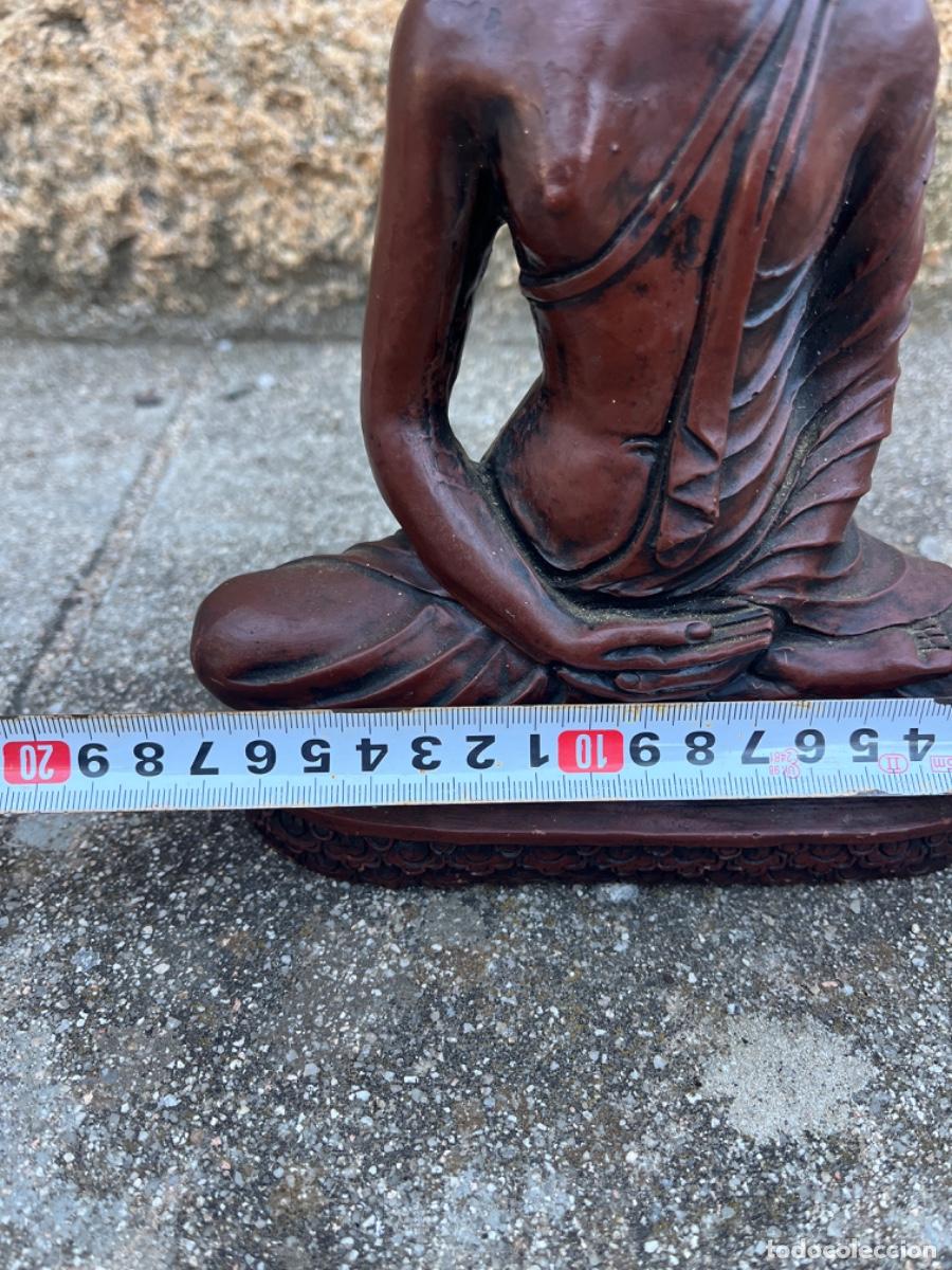 Vintage: Figura de Buda sentado, en buen estado. - Foto 6