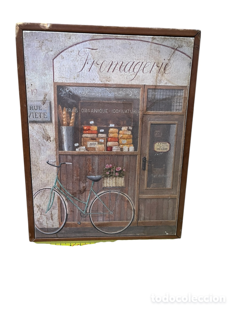 Vintage: Cuadro vintage Francia - Foto 3
