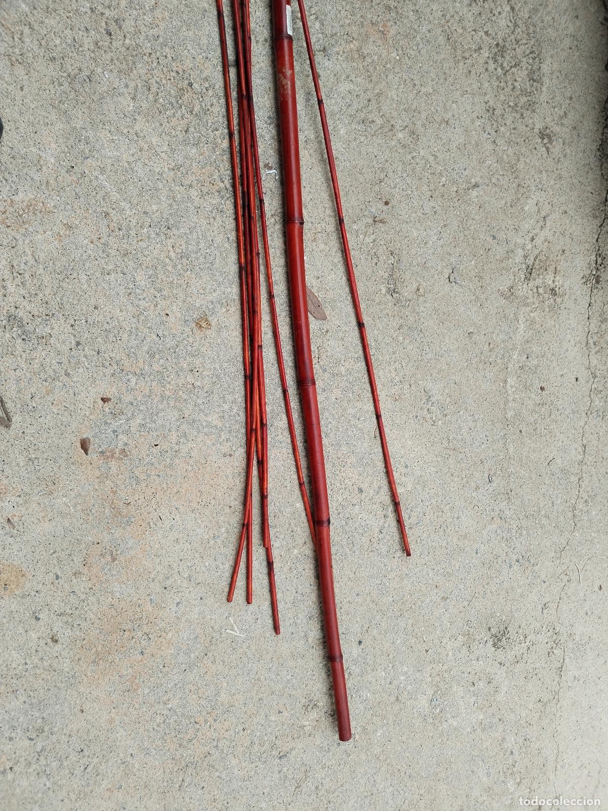 Vintage: ca&ntilde;as de bamb&uacute; para decoraci&oacute;n - Foto 3