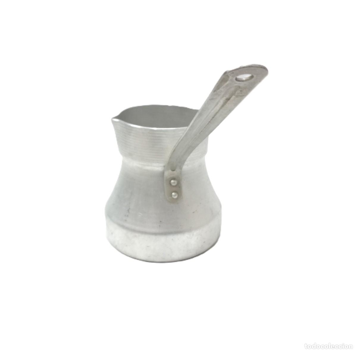 Vintage: Cafetera turca vintage de aluminio, sin usar - Foto 2