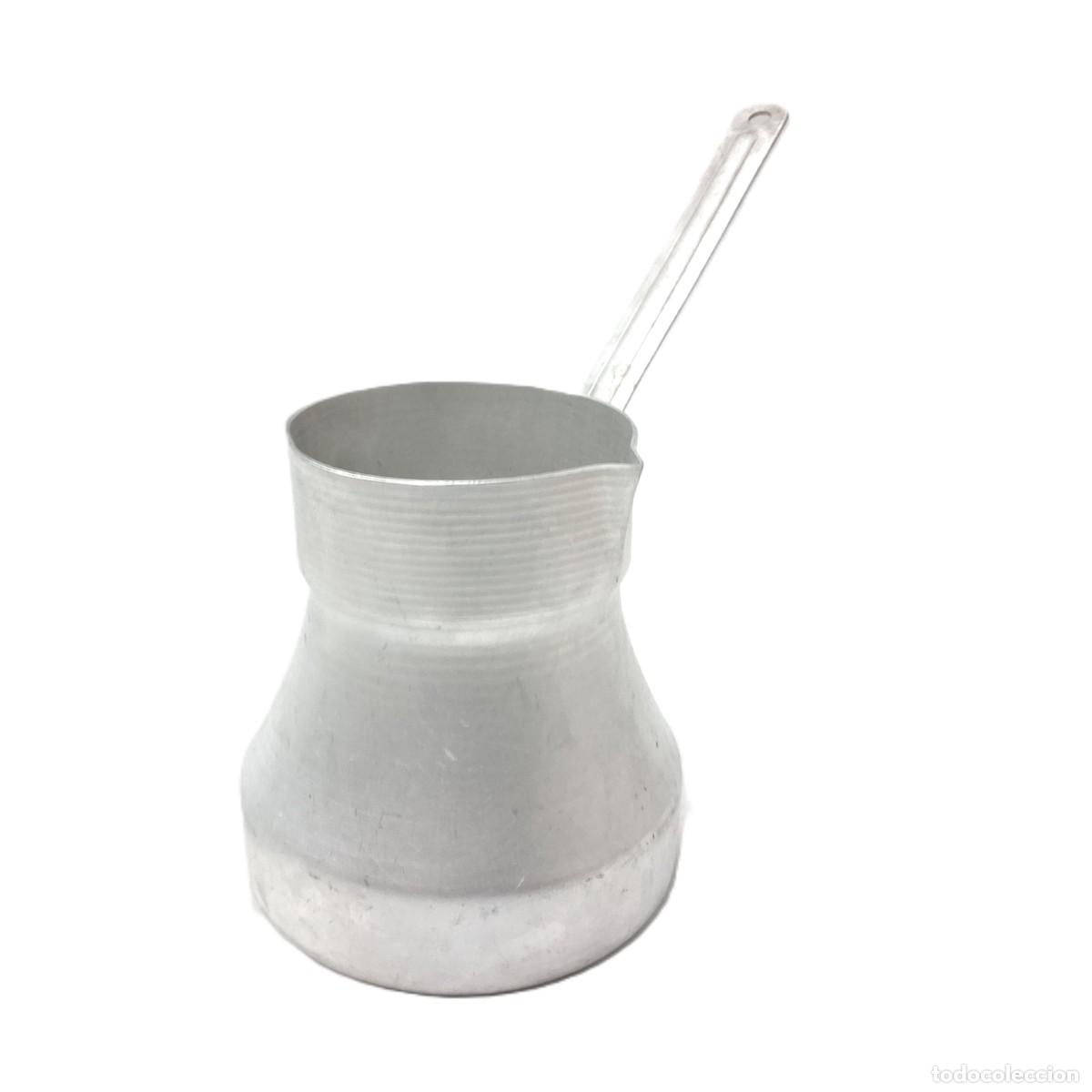 Vintage: Cafetera turca vintage de aluminio, sin usar - Foto 5