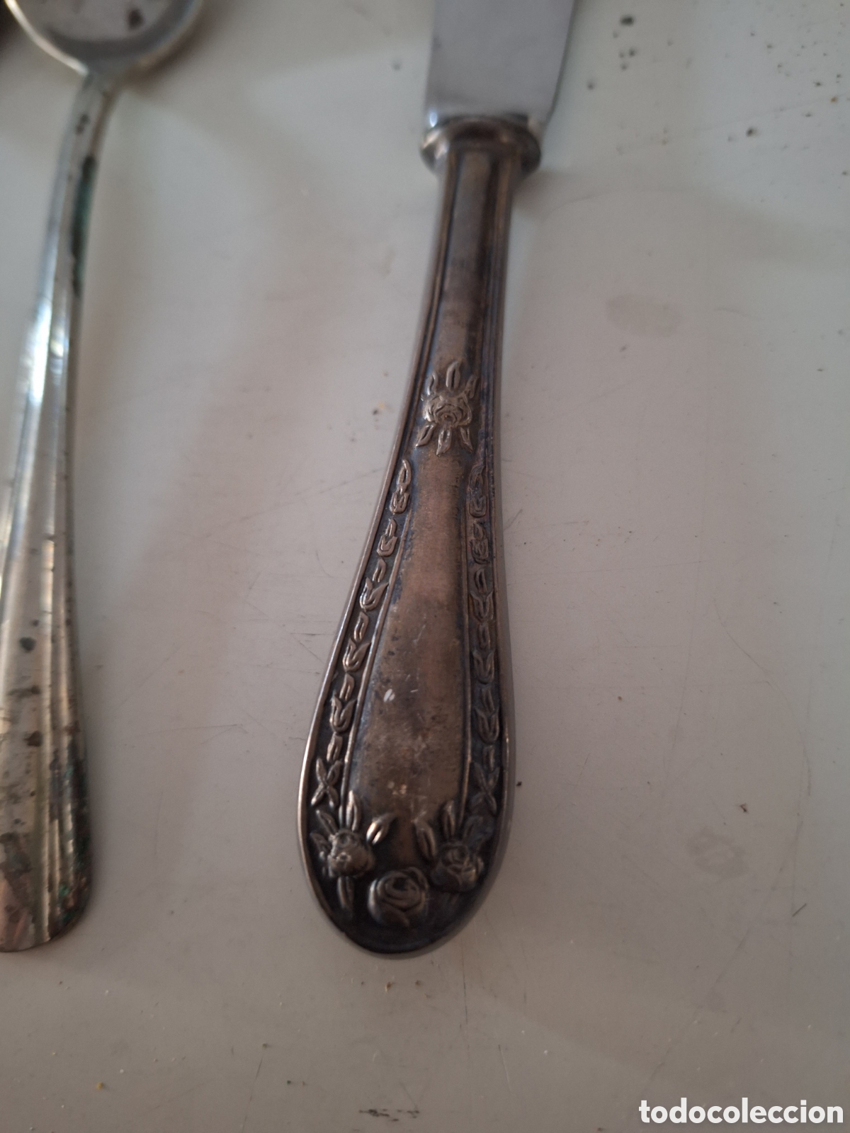 Vintage: Lote variado de cubiertos acero inoxidable - Foto 4